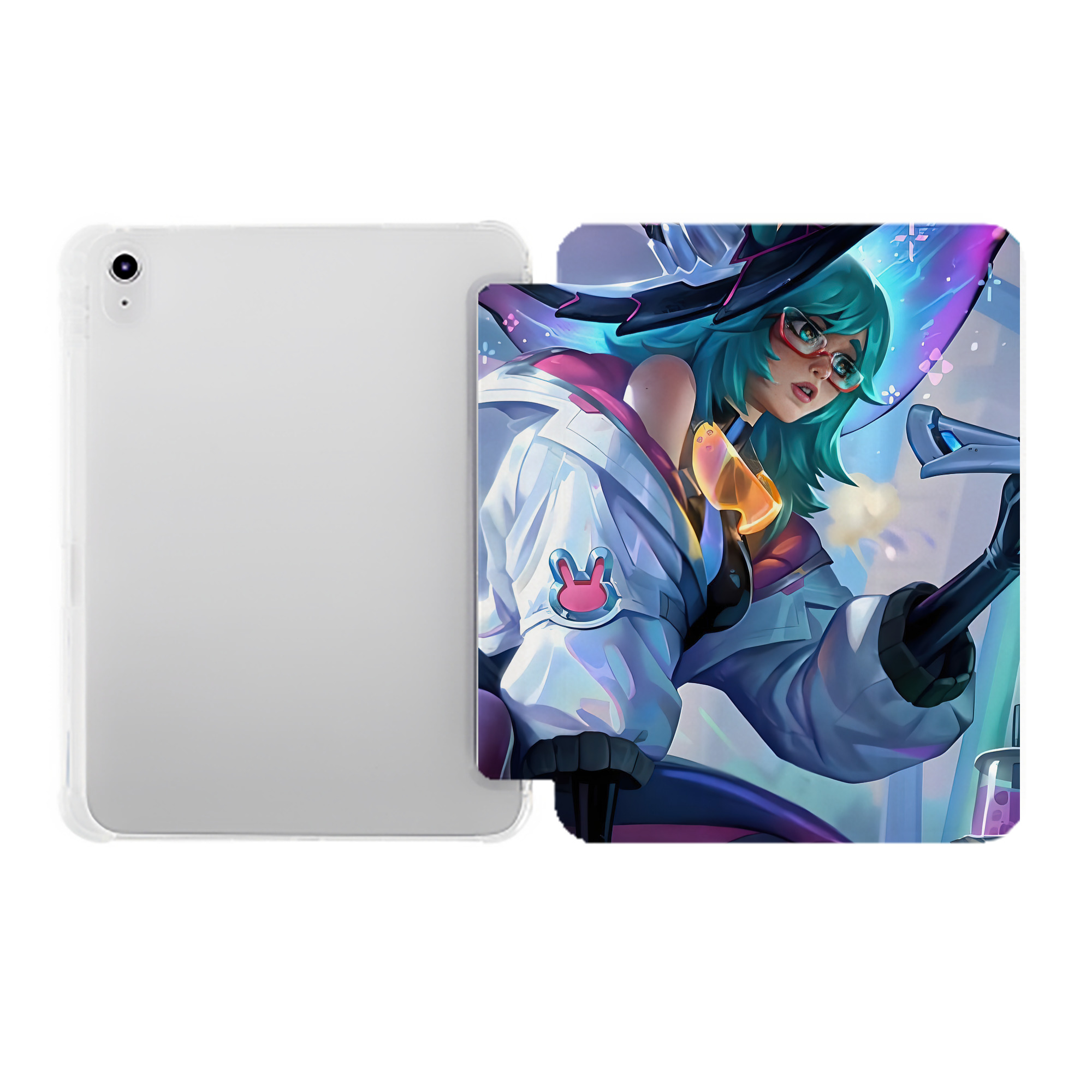 （画像用） リーグ・オブ・レジェンド League of Legends LOL IPad ケース ペン収納付き 三つ折りスタンド PUレザー×シリコン 対応機種9.5/10.5/10.9インチ